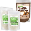 XPRS nutra 分离大小 00 Capsules (1000 Counter) 与 Chaga Powder (8 Ounce) 捆绑