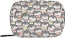 卡通企鹅药盒 7日药盒 旅行药盒组织者 带Zipper Portable Weekly Case Bag 紧凑大小 维他命补充器