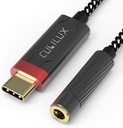 Cubilux HiFi USB C 耳机放大器,配有ESS9118EC DAC,USB C至3.5mm音频适配器,用于iPhone 15+15,iPhone 15 Pro Max,iPhone 16/16Pro,三星 S24/S23/S22 Tab S9/S8/S7,像素8/7/6 Pro More