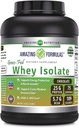 (原始内容存档于2018-09-21) (英语). Academy Formules Grass-Fed Whei Protein Isolate → 25 Grams Protein Pervice → 5 Lbs (2.26 Kg) → 5.7 Grams BCAA → 美国制造 (5 Lb,巧克力).
