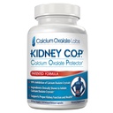 KIDNEY C.O.P. Oxalate钙保护器 120 Capsules, 具有专利的肾支持 Oxalate Crystals, 停止重复