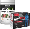 Myogenix Myovite 超级绿地粉和Myovite 多维特敏盒 – 用有机绿地和基本维生素完成日常营养 – 支持能源、文摘、恢复和整体健康