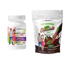 BariatricPal 30天Bariatric Vitamin Bundle(多维他命一日一号)! 用45mg的铁-混合莓和钙 配以Probiotics的Citrate软汁500mg-巧克力薄荷)