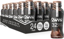 OWYN 只有你需要的 Pro Elite Vegan 高蛋白 Keto Shake, 32g 蛋白质, 9 氨基酸, Omega-3, Prebiotics, 工作与恢复, 0g Net Carbs, 零糖(Chocolate, 12 Fl Oz(24包))