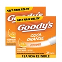 Goody的"超强头痛粉",酷橙Flavor溶解包,24个个人包(2个包)