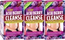 应用营养 14日Acai Berry Cleanse - 56块平板,包装 3 - 重量 - 损失支持 Flush + 牛奶酸盐 - 84 总服务量
