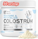 Colostrum 补充人类的粉末 -- -- 有机Bovine Colostrum 补充古特健康、头发生长、美容和免疫支持 -- -- 不受欢迎(50名服务)