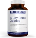15-Day Colon Cleanse & Detox for Wight Loss, Gut Health, Digestion & Bowel Support – Relieves Conspition, Bloating & Supports Detabolism – 与森娜·莱夫,阿罗埃 & Psyllium Husk合著.