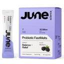 Balance + Relief | Fast Melt Pre + Probiotic for Mood & Stress - BlackBerry Flavor, 30 Powder Sachets