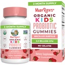 MaryRuth 有机体 儿童 消化健康 Probiocts NADA Probioctic Gummys → 2个月供应 儿童 Probiocts → 儿童 Probiocts → 免疫支持 → Gut 健康 补充 → Vegan → 非GMO → Gluten Free → 60 Counts