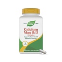 自然之道 镁与维生素 D3 复合体 健康骨骼与牙齿 肌肉功能与放松 *, Gluten Free, 250 capsules (Package May Vary)