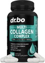 女性和男性的多Collagen Peptides - 型号为I,II,III,V, & X 女性和男性的多Collagen 复合卡普尔,水解Peptides Pills 皮革,毛发和钉子补充剂 - 120 蛋白质卡普尔