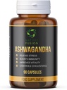 Ashwagandha Capsules 500mg - 90 伯爵支持疗伤睡眠、靴子豁免和对压力的健康反应