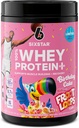 Six Star Whey蛋白蛋白 Plus + X 肌肉建筑与复苏 Plus Immune 支持 + X 肌肉建筑 男性与女性 Kellogg 的 Froot Loops 生日蛋糕 Flavor + 1.5升b