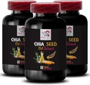 植物油 - CHIA SEED OIL EXTRACT - 水化油,丰富的纹理,理发,光泽完结,自然光,Chia福利,轻质纹理,纯水化,机体油,胶油 3瓶180盖