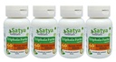 Triphala Forte Capsules 500 mg. 60 Veg. Capsule QQ Amalaki, Haritaki, Bibhitaki 提取的Capsules 供男女使用 QQ Ayurvedic 草药补充剂/修复剂 10:1 福特 (4瓶60 Capsules)