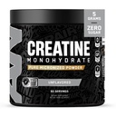 所有黑色的一切 Creatine Monhydrate 60 services \ Uniformed \ 微量化氨基酸粉 \ 细胞能量 \ 认知函数 \ Gluten - Free and Keto 友好