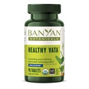 Banyan植物学 健康 Vata – 与 Ashwagandha, Shatavari 等 Ayurvedic 草药的有机草药补充剂 平静和平衡健康* – 90片 – 非GMO 可持续来源 Vegan