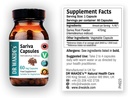 WAKDE的Sariva Capsules (Anantomolola | Hemidesmus indicus) – 60 Veg Caps – Ayurvedic 补充 → Vegan 100% 草药 → 数量折扣 – 同一天发送