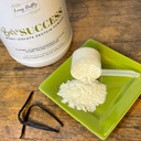 BariSuccess Vanilla Whey 隔离蛋白粉 - 30g蛋白质, 30种服务/容器 - 不含脂肪、糖、葡萄糖、大豆和乳糖 - 低卡巴利亚特产食品替代蛋白质