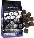 BULY Max 2-in-1 工作后恢复支持 Chews - 狗肉和小和大饲料的食品补充 - 小和大狗水解和电解补液 - 75 软和味食用