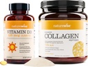 NatureWise Vitamin D3 5000iu(125 mcg) 1年健康肌肉功能供应 增强烯烃(45 services) - 水解I型和III型