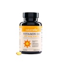 NatureWise Vitamin D3 4000iu(100 mcg),200天用于免疫支持、健康肌肉功能和骨质健康-非GMO,有机外生橄榄油中的Gluten免费(Mini Softgel),200 Counter