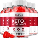(5 pack) Bio Fuel Keto ACV Gummys - 高级公式 BioFuel Keto Plus ACV Gummys Apple Vider Vinegar Bio Fuel ACV 重量管理 Gummys 饮食补充审查 男性(300 Gummys)