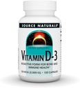 资料来源:天然维生素D-3 骨骼和免疫健康生物活性形式* 5,000 iu - 120 capsules