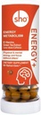 SHO Energy+ Vegan Energy & Focus Supplements 60 Pills-Matcha 提取器,甲基化B 复合维生素B 复合器,以及咖啡因自然能源促进器,供没有崩溃和Jiters的男女使用,再充瓶