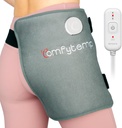 Hip Heating Pad for Hip Sciatica Pain Relief Hip Brace, 母亲妻子男子的圣诞生日礼物, 下回Thigh Buttock Electronic FSA 合格HSA热帕德热物理治疗(S/M)