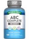 Nature's Truth Men's 50+ multivitamin QQ 与维生素A,C,E,B6和B12 QQ100 Counter QQ Non-GMO & Gluten Free(英语:Non-GMO & Gluten Free) 互联网档案馆的存檔,存档日期2014-03-02.