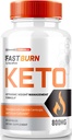 快烧 Keto Capsules, 快烧提前减重支持, 最大支持公式, 快烧药丸, 所有天然 Keto 补充, 快烧 Keto 维生素, 快烧 Ketos 评论 (60 Capsules)