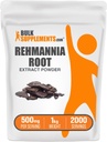 Bulk Supposes.com Rehmannia 提取粉末,来自Rehmannia Root, 草药补充剂 - Gluten Free, 每服500毫克, 1kg(2.2磅)(包1)