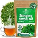 4 oz. Dried Nettle Leaf Tea Ortiga Planta Nettle Bulk Sting Nettle Leaf Herb 茶(Urtica dioica) - 113g Stinging Nettle Leaves 草药茶 Ortiga verde te