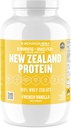 超级食品 新西兰WHEY蛋白蛋白Isolate → 25-28G蛋白 → 0G 糖 → 1G 碳 → 110-112 Calories(法語:Vanilla, 2 LB)