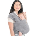 KeaBabies 婴儿包装载体 - 全装1原型婴儿包装载体 新生至托德勒·斯林,易穿,手免捆绑,轻量级,可呼吸的婴儿包装(Classic Gray)