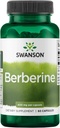 Swanson Berberine - 支持代谢健康和心脏健康* - 包含标准化的Berberine HCl - 非GMO和Gluten-free - 60 Vegan Capsules