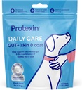 Protexin Daily Care Gut+ Skin & Coat → 60 Dog Chews, Samon and Sweet Potato Flavor Dog 补充 → 狗的亲生药物,狗的后生药物