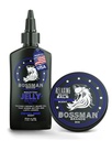 Bossman Jelly Beard Oil for Men and Beard Balm for Men Combo - 皇家奥德森特公司