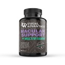 Lunovus Macular 支持+ 多维特敏 基于 AREDS 2 研究 - 支持 Macular 支持的眼维生素 - 与 Lutein 和 Zeaxanthin 的矿物补充 - 180 软宝石