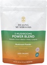 5 蘑菇 Power Bland,有机粉与狮子马内,雷希,科迪塞普斯,土耳其泰尔,查加. 100格拉姆