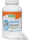 Bone 补充 - 男女钙补充,Bone 健康维生素D 3 w/Calcium 镁锌,Calcium 镁补充支持骨密度,Vegan,非转基因生物,180 Tab