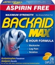 后援 Max Caplets, 28 计数 (Pack of 4)