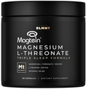 ELMNT 三联睡眠  Mag酸镁 w. Apigenin, Theanine & Magtein 镁 L-Threonate - 高吸收 镁 补充 男子和女子 nes酸镁药