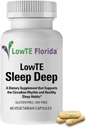 深眠 - 60 Capsules I Sleep 配音:梅拉图宁 5mg, Ashwagandha, GABA, Lemon Balm Extract & l Theanine, 健康环形节奏睡眠援助