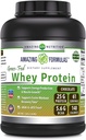 (原始内容存档于2018-03-21) (英语). Amazing Formures Grass-Fed Whey protein Supplements QQ巧克力Flavor 25 G 蛋白质 Pervice QQN-GMO QQ Gluten Free QQ 在美国制造.