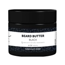Detroit Groming Co. Beard Butter for Men QQ软糖, 薄糖和水合物与莎芙花油和Shea Butter → Black Scent, 4oz