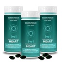 Iwi Life Heart Omega-3, 180 Softgels (90 services), Vegan 植物型藻类 Omega Fatty Acids + EPA, 心脏健康支持膳食补充剂, Krill 和鱼油替代品, 无鱼味余味
