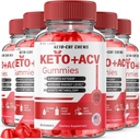 (5 Pack) Keto-Cut Chews ACV Gummys - Keto-Cut Chews Premium Keto ACV 高级体重损失, Keto + ACV Gummy, Keto Cut Chews 最大强度补充, KetoCut Chews Reviews (300 Gummys)